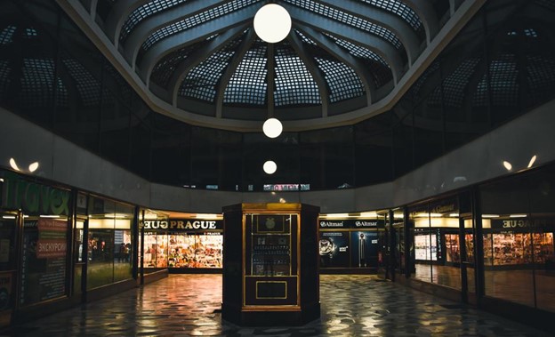A picture of the mall 